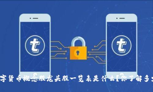 数字货币概念股龙头股一览表是什么？你了解多少？